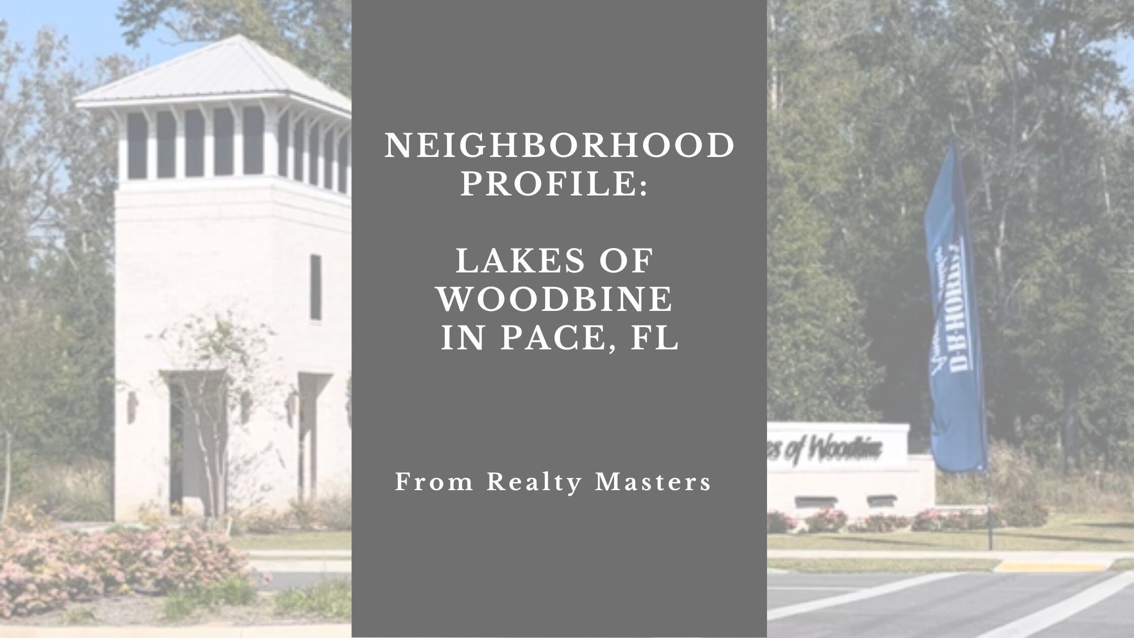 Neighborhood Profile: The Lakes of Woodbine in Pace, Florida